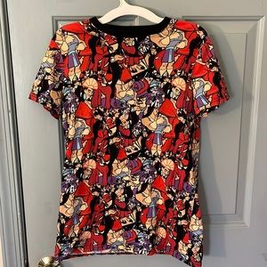 Cakeworthy’s “ Emperor’s new groove” shirt